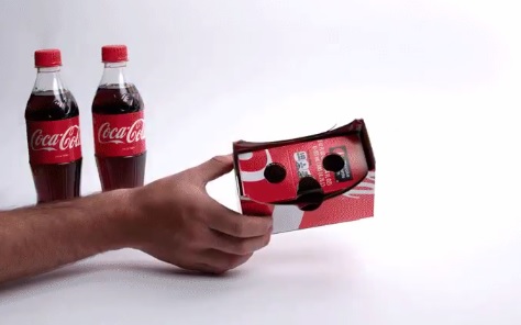 Coca-Cola Showcases Google Cardboard Packaging