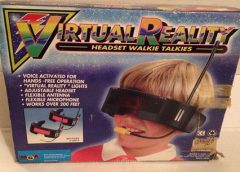 Virtual Reality Headset Walkie Talkies (1995)