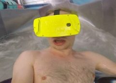 Forget Rollercoasters! Now Waterslide Come With Virtual Reality!