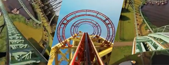 VR Thrills: Roller Coaster 360 (Mobile VR)