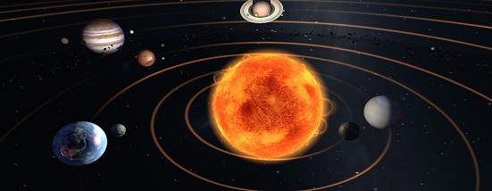 Astronomical Chart Of Stars And Planets