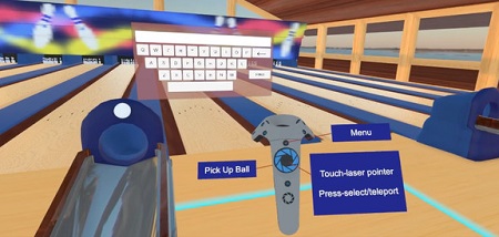 Bowling at the Lake (Steam VR)