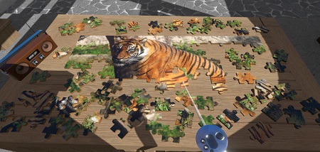 The Jigsaw Puzzle Garden (Steam VR)