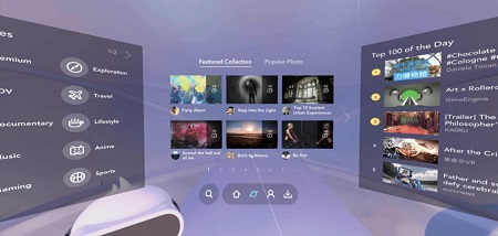 VeeR VR:VR Video and Movie Platform (Steam VR)