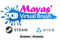 Mayas' Virtual Brush (Steam VR)