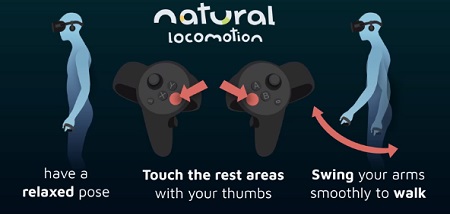 Natural Locomotion (Steam VR)