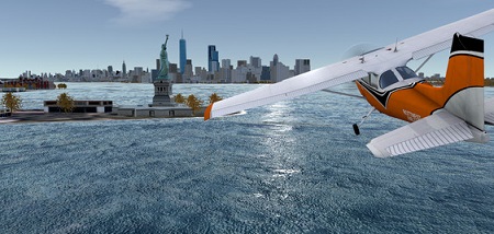 VR Flight Simulator New York - Cessna (Steam VR)