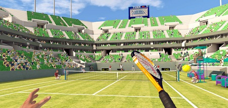 First Person Tennis - The Real Tennis Simulator (Steam VR)