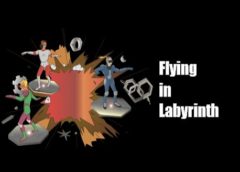Flying in Labyrinth (Steam VR)