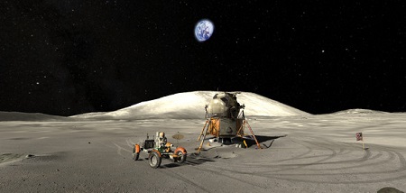 Apollo 17 - Moonbuggy VR (Steam VR)