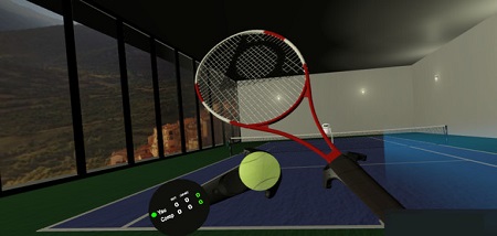 Tennis. Amazing tournament (Steam VR)