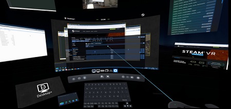 Desktop+ (Steam VR)