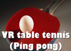 VR table tennis (Ping pong) (Steam VR)