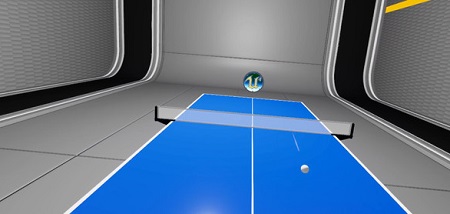 VR table tennis (Ping pong) (Steam VR)