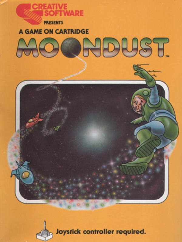 Moondust Video Game For Atari