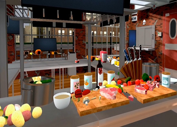 VIRTUAL REALITY COOKING SIMULATOR